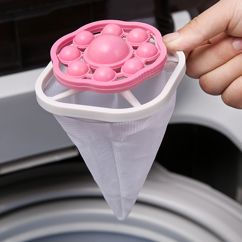🌀🧺 Wiederverwendbarer schwimmender Flusenfänger für Waschmaschinen – saubere Wäsche, weniger Mikroplastik, −50%