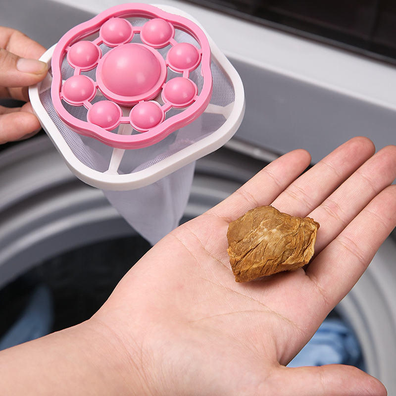 🌀🧺 Wiederverwendbarer schwimmender Flusenfänger für Waschmaschinen – saubere Wäsche, weniger Mikroplastik, −50%