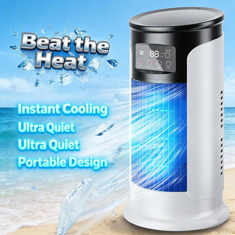 💨❄️ USB-Tischventilator mit Wasserkühlung – persönliche Klimaanlage für Schreibtisch & Nachttisch, −50%