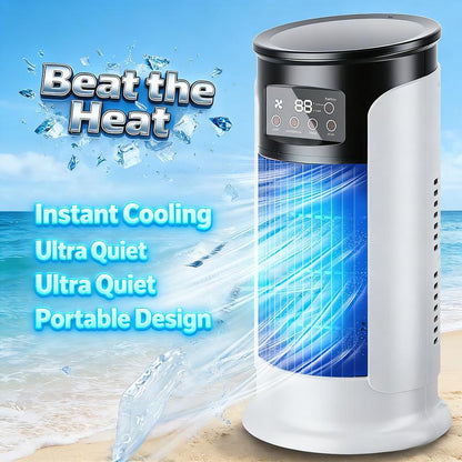 💨❄️ USB-Tischventilator mit Wasserkühlung – persönliche Klimaanlage für Schreibtisch & Nachttisch, −50%