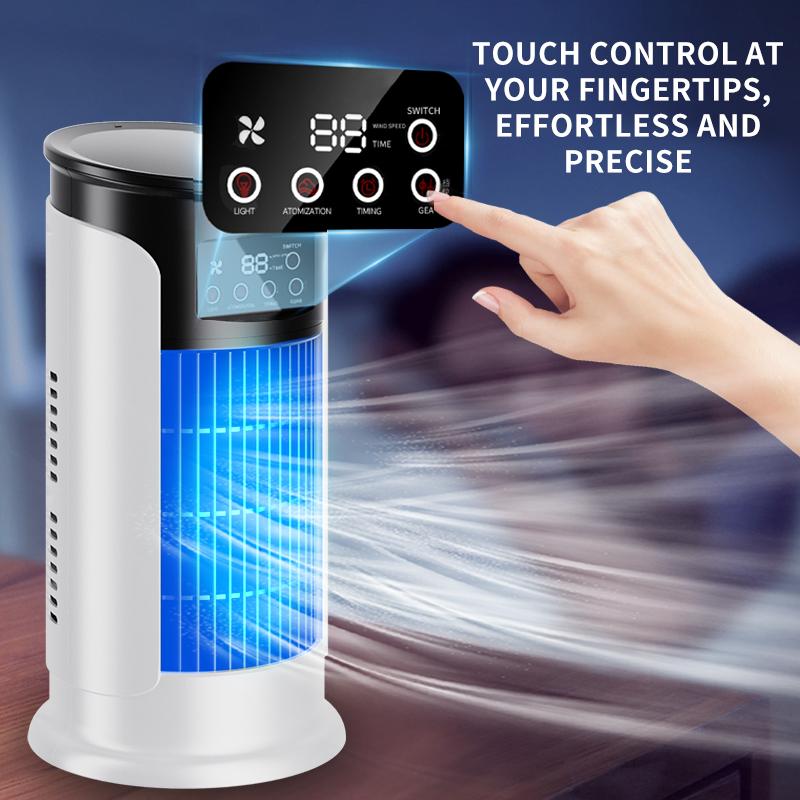 💨❄️ USB-Tischventilator mit Wasserkühlung – persönliche Klimaanlage für Schreibtisch & Nachttisch, −50%