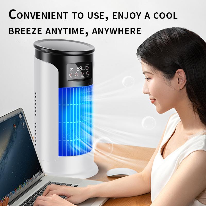 💨❄️ USB-Tischventilator mit Wasserkühlung – persönliche Klimaanlage für Schreibtisch & Nachttisch, −50%