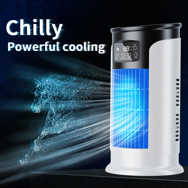 💨❄️ USB-Tischventilator mit Wasserkühlung – persönliche Klimaanlage für Schreibtisch & Nachttisch, −50%