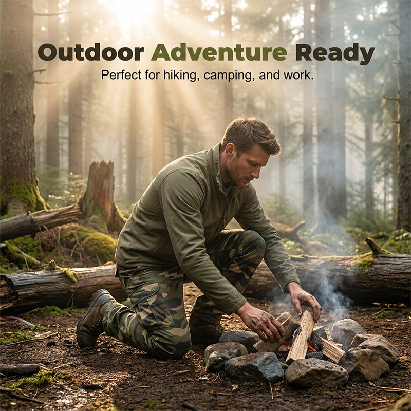 👖 🌿 Herren Outdoor Tarn-Cargo-Hose – Strapazierfähig, vielseitige Taschen & perfekt für Abenteuer und Alltag 🏕️ ✨