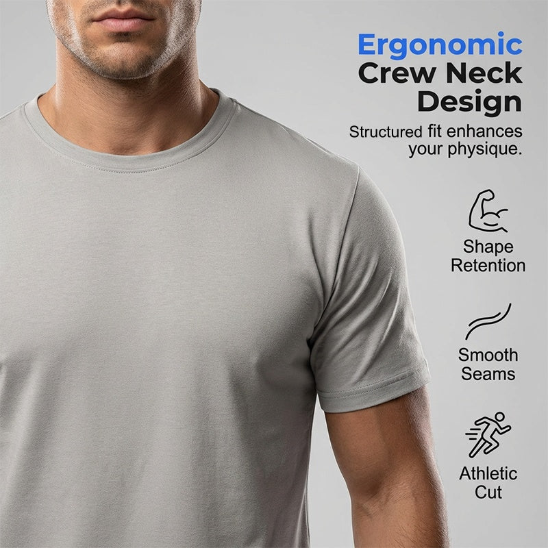 🏃‍♂️🔥 2-teiliges Sport-Set für Herren – T-Shirt + Shorts, atmungsaktiv & bequem, jetzt −50%