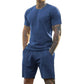 🏃‍♂️🔥 2-teiliges Sport-Set für Herren – T-Shirt + Shorts, atmungsaktiv & bequem, jetzt −50%