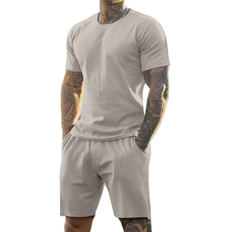 🏃‍♂️🔥 2-teiliges Sport-Set für Herren – T-Shirt + Shorts, atmungsaktiv & bequem, jetzt −50%