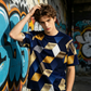 👕✨ Herren-T-Shirt mit geometrischem 3D-Print – auffällig, bequem & sommerlich, jetzt −50%