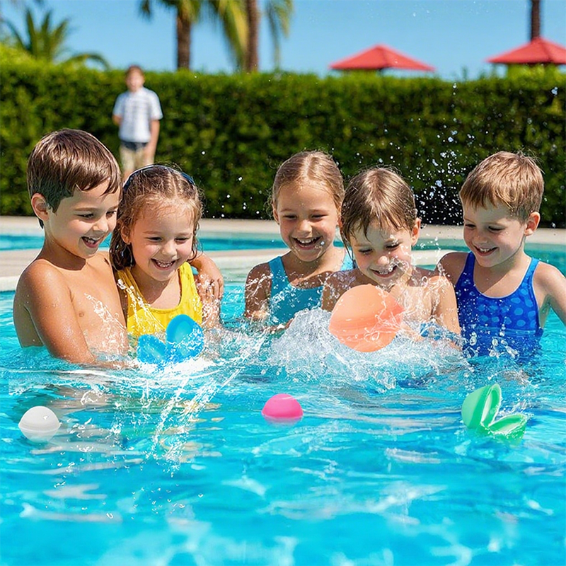 🎈Heute 50 % Rabatt🔥Der Sommerspaß kann losgehen 🎈Nichtmagnetisches Silikon-Wasserballon-Spielzeug💧