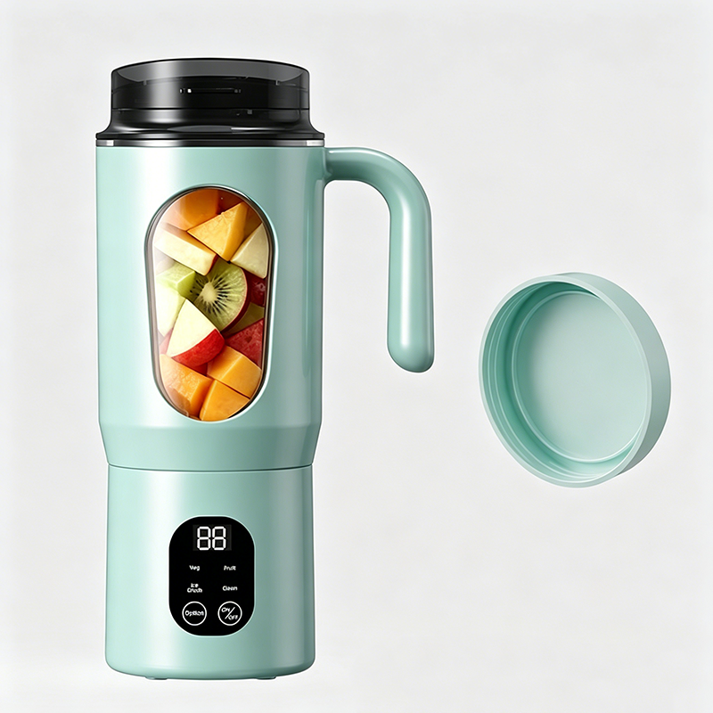 🥤✨ Tragbarer Mixer 580 ml mit Griff – USB wiederaufladbar, für Smoothies & Shakes, jetzt −50%
