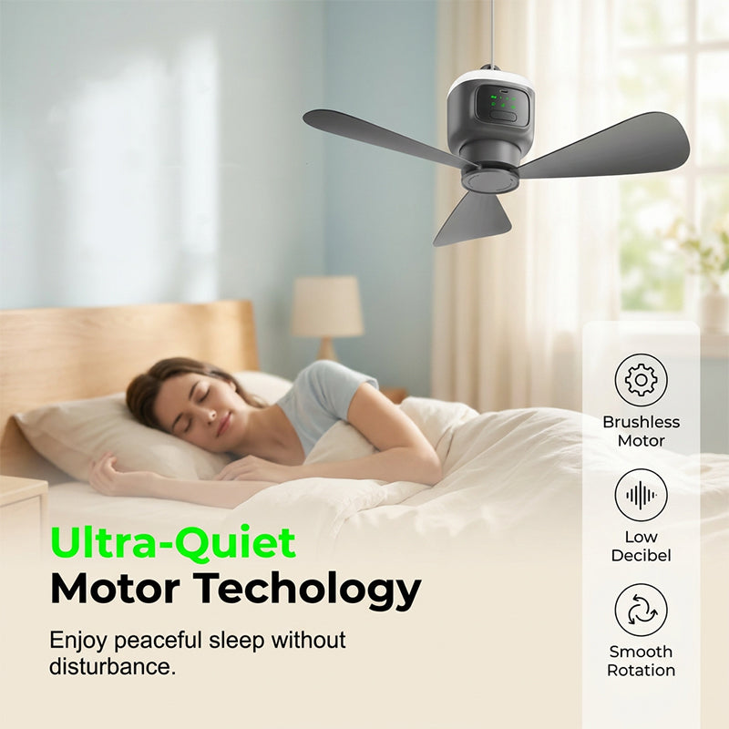 🌀 50% RABATT! 💡 Wiederaufladbarer Hängeventilator mit Licht – Kabellos & praktisch – Perfekt für Zuhause, Camping oder Reisen – flexibel einsetzbar, mit Haken und integrierter LED 🔋🏕️✨