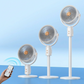 🌬️ NUR FÜR BEGRENZTE ZEIT: 50 % RABATT! ✨ Kabelloser Teleskopventilator – mit Fernbedienung, höhenverstellbar, flüsterleise 🔄