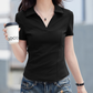 👕✨ Damen T-Shirt mit kurzen Ärmeln – Slim Fit, atmungsaktiv & perfekt für heiße Tage, jetzt −50%