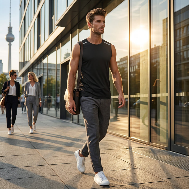 👕 50% RABATT! 💪 Herren schnelltrocknendes Athletik Tank Top – Leicht, atmungsaktiv & ideal für Sport & Fitness – Perfekt für Gym, Laufen oder heiße Tage – schweißableitend und bequem 🔥
