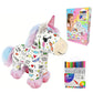 📢📢50 % Rabatt!!🎁🦄DIY-Set zum Ausmalen: Einhorn-Plüschtier🌈☁️