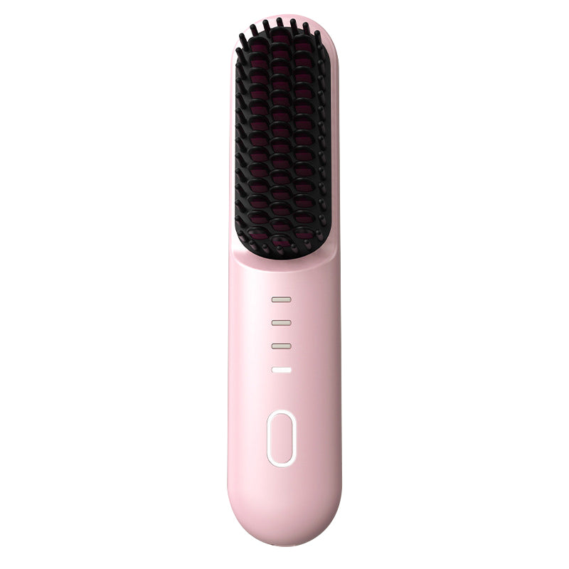 💇‍♀️Kabellose Keramik-Haarglättungsbürste – schonend zum Haar, einfach in der Handhabung & hitzebeständig ✨