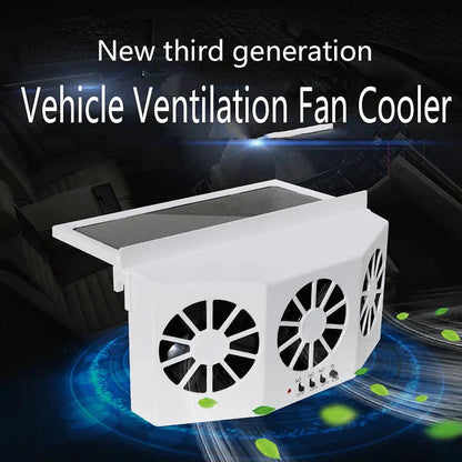 🚗🍃Das neue Solar-Autokühlgerät [Luftzirkulations-Abluftventilator]