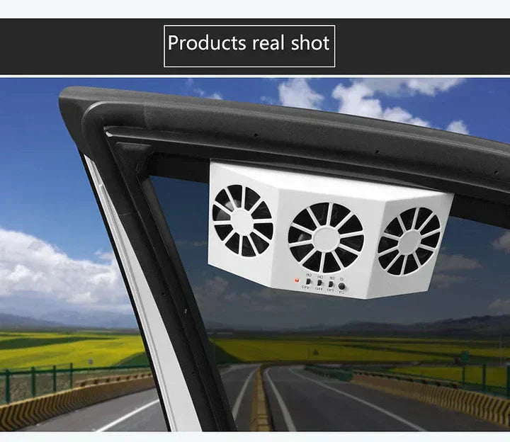 🚗🍃Das neue Solar-Autokühlgerät [Luftzirkulations-Abluftventilator]