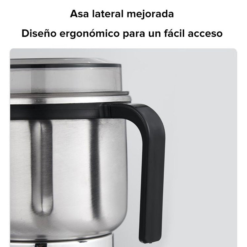 🌶️⚡ 50% RABATT! Multifunktionale elektrische Mühle – Für Gewürze, Kaffee, Kräuter & Nüsse – Edelstahl-Klingen, per Knopfdruck mahlen ✨