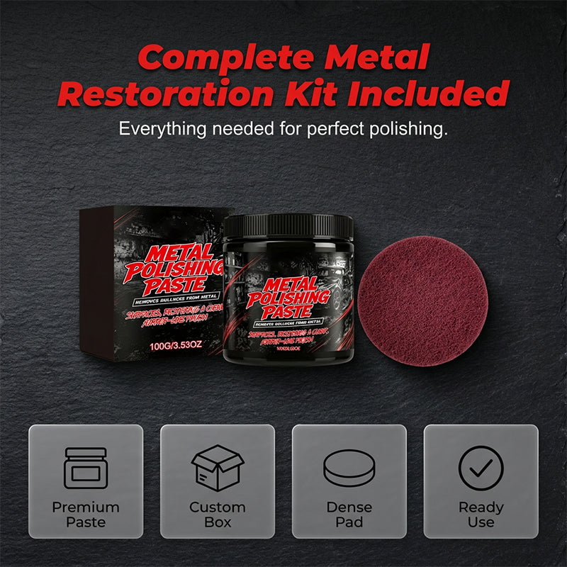 📢📢Kaufe 2, erhalte 1 gratis ⏰Universelle Metallpoliturpaste