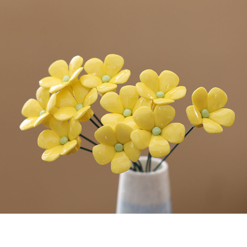 🏺🌸 Everlasting Ceramic Floral Decoration – 50% RABATT! Blütenpracht aus Keramik – ewig schön, nie verwelkt. 🔥✨