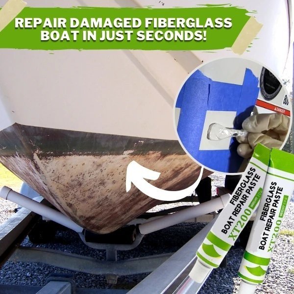 📢📢50 % RABATT!! ⏰ Richvrd Reparaturpaste für Glasfaserboote
