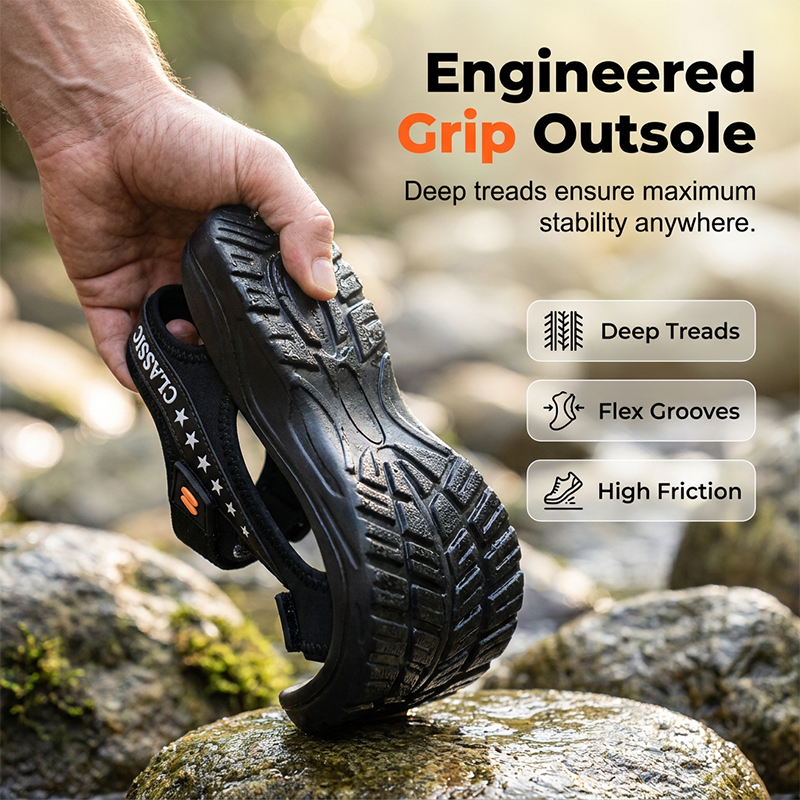 👟🏞️ Klassische Outdoor-Sport-Sandalen für Herren – 50% RABATT! Robust, bequem, perfekt für Wandern & Freizeit. 🔥☀️