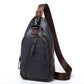 🎒 JETZT 50 % RABATT! 🧳 Brusttasche für Herren aus PU-Leder – Leicht, übersichtlich und im 3-in-1-Design – Als Brusttasche, Umhängetasche oder Handtasche tragbar 🔥