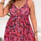 Damen-Set: Mini-Badekleid mit Spaghettiträgern & Bikinihose