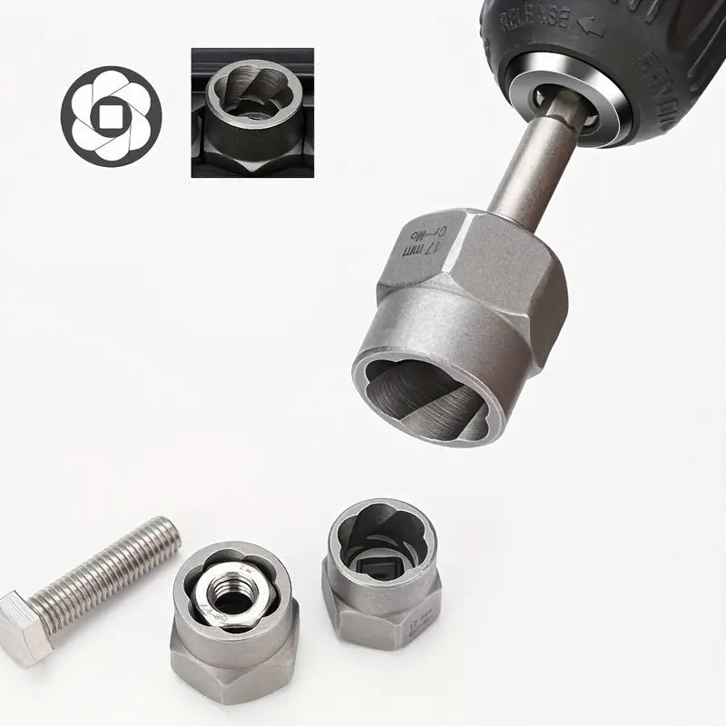 🔥JETZT 50 % RABATT!🔥 Schraubenausdreher-Set für beschädigte Schrauben und Bolzen