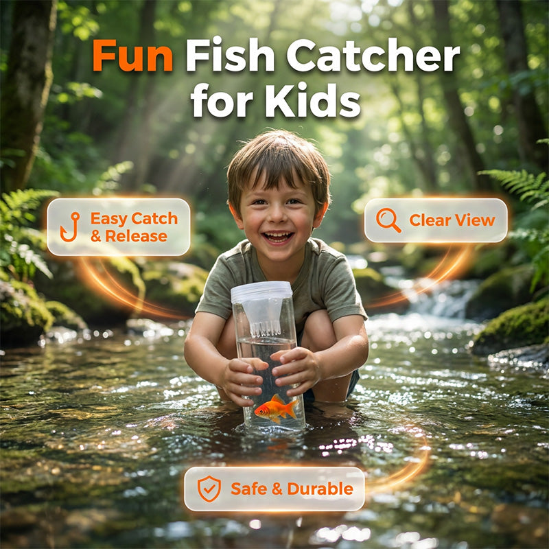 🎣50 % RABATT⏰ Kinder Fischfang‑Flaschenspielzeug, interaktives Outdoor‑Spiel für Hand‑Auge‑Koordination