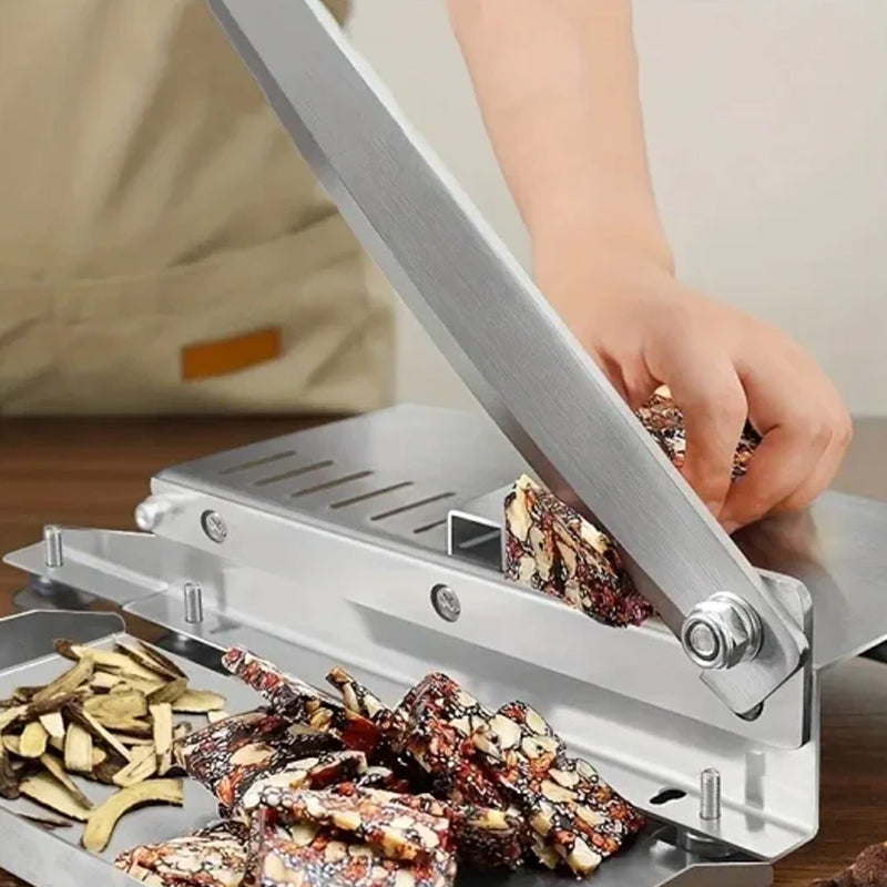 🍖 Manueller Fleisch- und Knochenschneider – robustes Küchenwerkzeug für zu Hause & Metzgerei