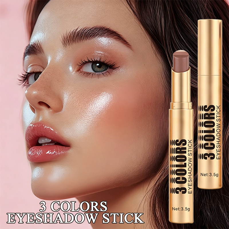 💄🎨 3-in-1 Farbverlauf Lidschattenstift Einfaches Make-up