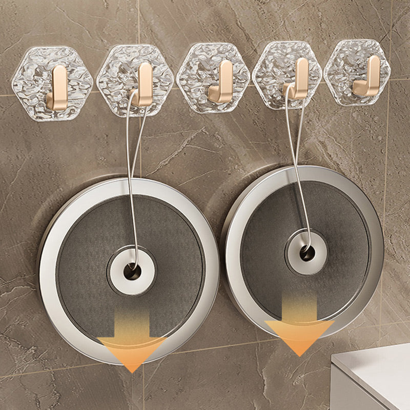 🧰🔩 10er Set bohrfreie Wandhaken – mit Wellenstruktur, für bis zu 10 kg, jetzt −50%