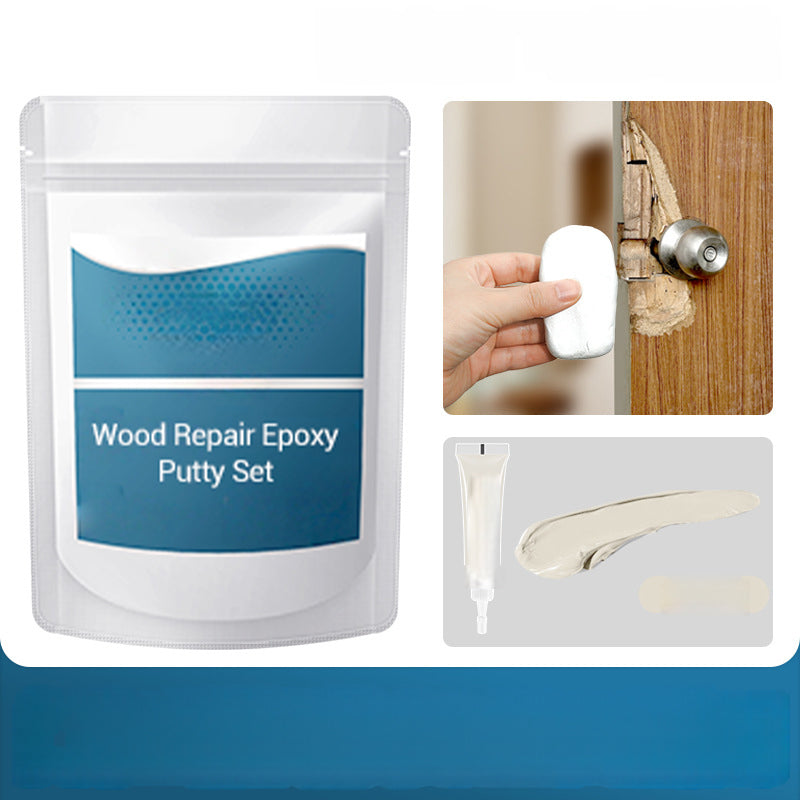 🔥50% RABATT! Wood Repair Epoxy Putty Set – holzfüllende Spachtelmasse, härter als Holz, schleif- & lackierbar. 💪🛠️
