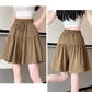 🩳👗 50% RABATT! Damen-Rockhose (Culottes) – hoher Bund, weiter Schnitt, verspielte Rüschen – perfekt für Alltag, Büro & Reisen. 🏖️🌸