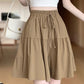 🩳👗 50% RABATT! Damen-Rockhose (Culottes) – hoher Bund, weiter Schnitt, verspielte Rüschen – perfekt für Alltag, Büro & Reisen. 🏖️🌸