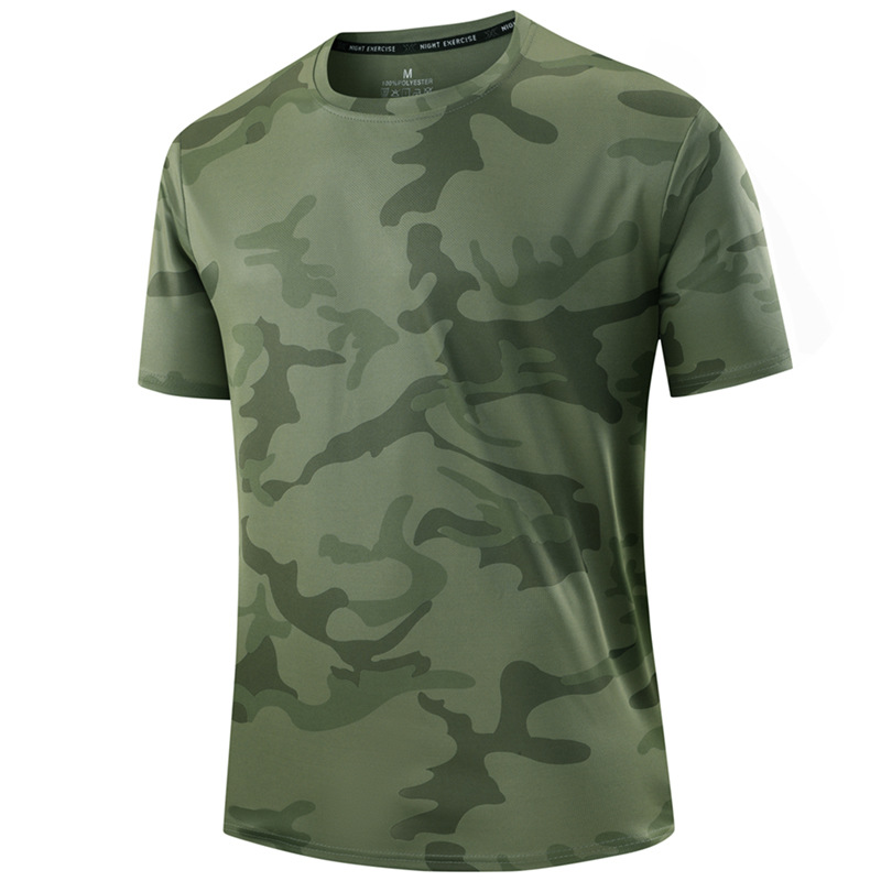 👕 50% RABATT! 🌿 Schnelltrocknendes Camouflage-Sport-T-Shirt für Herren – Atmungsaktiv & leicht – Feuchtigkeitsableitend, ideal für Fitnessstudio, Laufen oder Outdoor-Aktivitäten 💪