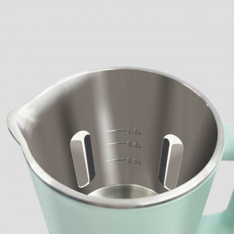 🥛⚙️ Multifunktionale Sojamilchmaschine – 10 Klingen, 1L Fassung, Timer & Selbstreinigung, jetzt −50%