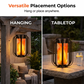🏮 50% RABATT! ☀️ Solar-Flackerflammen-Laterne – Wasserdicht, automatisch & kabelos – Realistisches warmes Licht für Terrasse & Garten 🌙