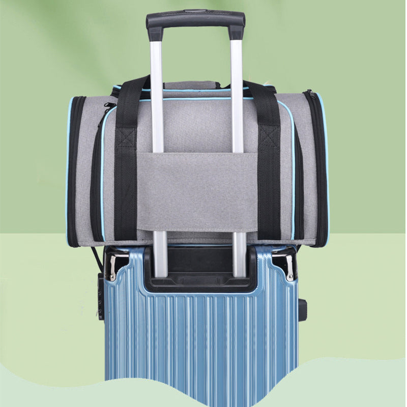 🐾🧳 Erweiterbare Transportbox für Haustiere – sicher, komfortabel & faltbar, ideal für Reisen, jetzt −50%