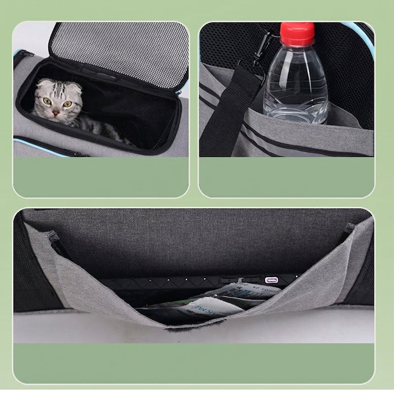 🐾🧳 Erweiterbare Transportbox für Haustiere – sicher, komfortabel & faltbar, ideal für Reisen, jetzt −50%