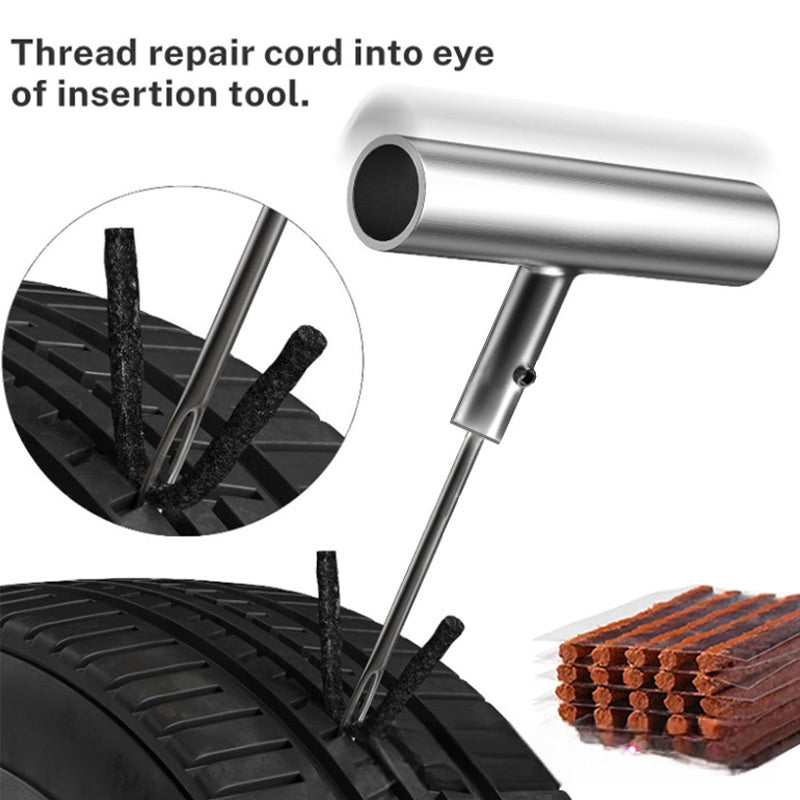 🔧🛞 Hochbelastbares Universal-Reifenreparaturset – für Pannen unterwegs, robust & kompakt, jetzt −50%