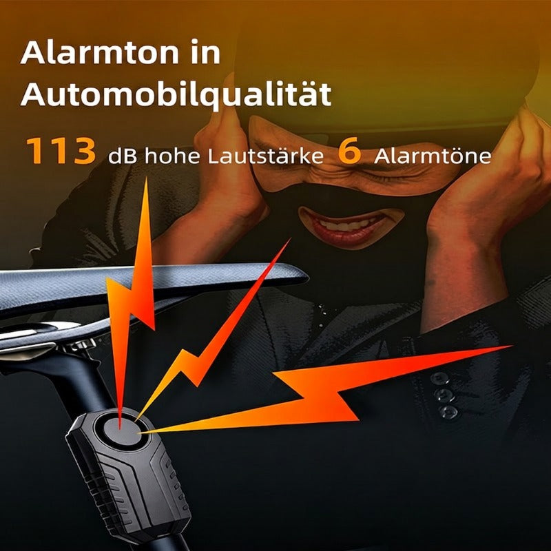🚲🔔 50% RABATT!  Kabelloser Fahrrad-Alarm mit Bewegungssensor – Diebstahlsicherung mit Fernbedienung & SOS-Funktion für Fahrrad & E-Bike 🔒