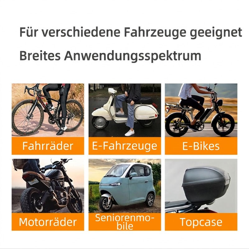 🚲🔔 50% RABATT!  Kabelloser Fahrrad-Alarm mit Bewegungssensor – Diebstahlsicherung mit Fernbedienung & SOS-Funktion für Fahrrad & E-Bike 🔒