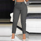 ⏰ 50 % RABATT – Nur für kurze Zeit 👖 Damen 7/8 Stoffhose ✨ Hohe Taille, Schmale Passform & Zeitloser Eleganter Stil