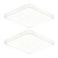 💡✨ Moderne quadratische LED-Deckenleuchte – energieeffizient & zeitlos elegant