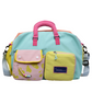 🎒 JETZT 50% RABATT! 🏆 Lässige Colorblock-Reisetasche – Geräumig & langlebig – Perfekt für Gym, Reisen oder Wochenendtrips – Leicht mit Tragehenkeln 🧳