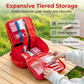 🧰 Erste-Hilfe-Organizertasche – Strapazierfähiges Oxford-Gewebe, Modularer Ausklapp-Layout ⚡ Taktische Gurte mit Schnellabreiß-Zugang | Heute 50 % RABATT