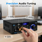 🔊 Digitaler Stereo-Verstärker mit Bluetooth & USB – 2-Kanal, kompakt & leistungsstark, ideal für Heimkino, Musik & Karaoke 🎵